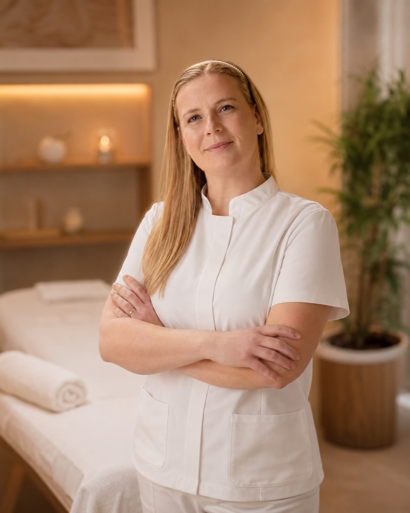 Neila Bertram, massoterapeuta especializada